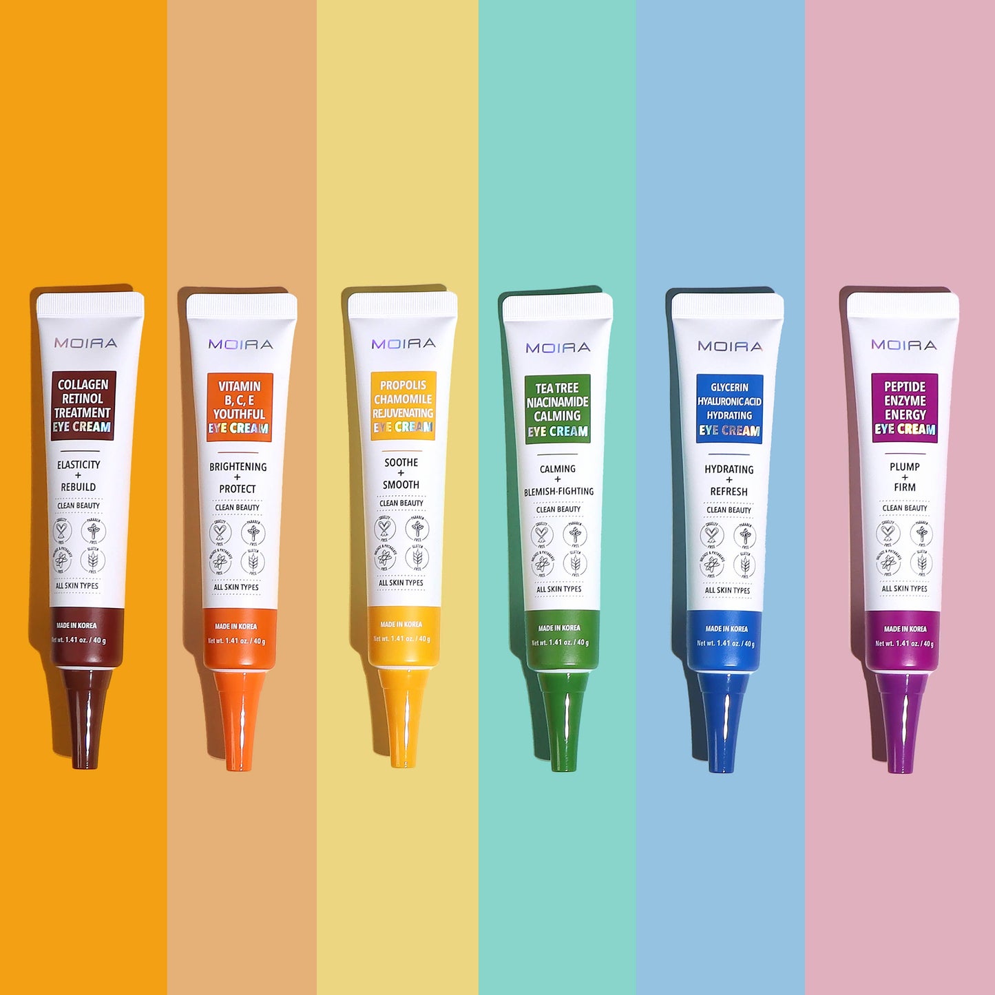 Crème hydratante pour les yeux à la glycérine et à l'acide hyaluronique