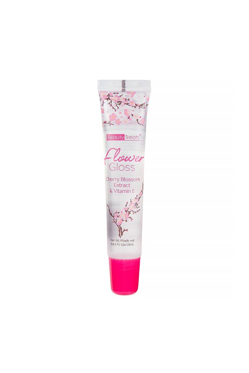 Gloss à base de fleur de cerisier et vitamine E