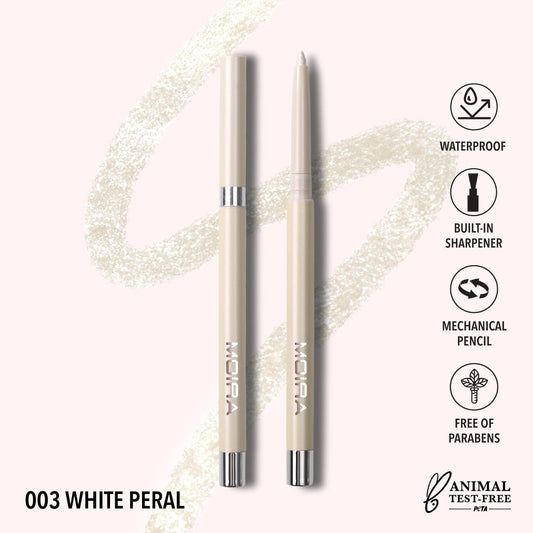 Liner illuminateur doré waterproof - 003 White Pearl