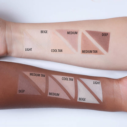 Palette de contouring en poudre - Highlight & Contour