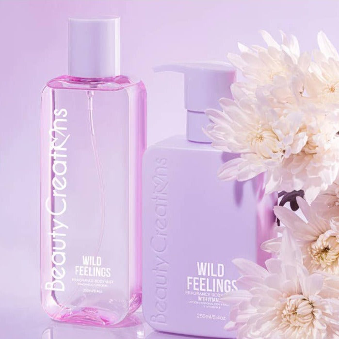 Coffret de brume et lotion pour le corps - Wild feelings