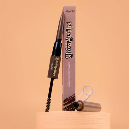 Gel et crayon pour sourcils teinté 2 en 1