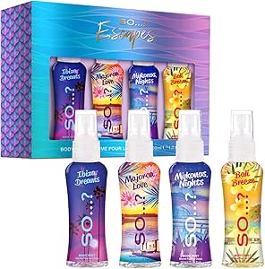 Coffret 4 mini brumes - So...? Escapes 50ml