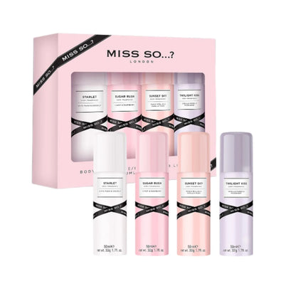 Coffret 4 mini brumes - Miss So...? 50ml