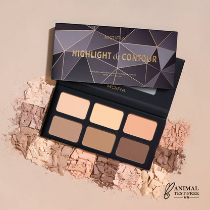 Palette de contouring en poudre - Highlight & Contour