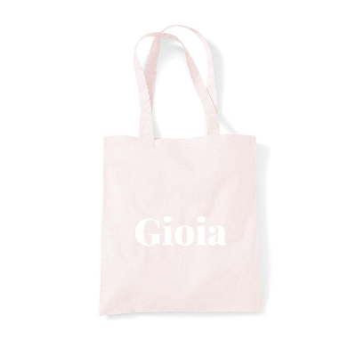 Tote bag rose - Gioia