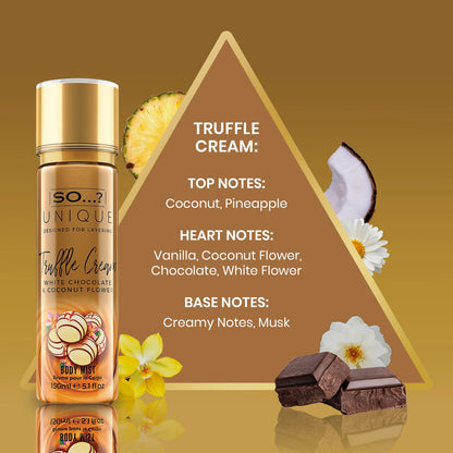 Brume Truffle Cream - Gourmande - Chocolat et coco - 150ml