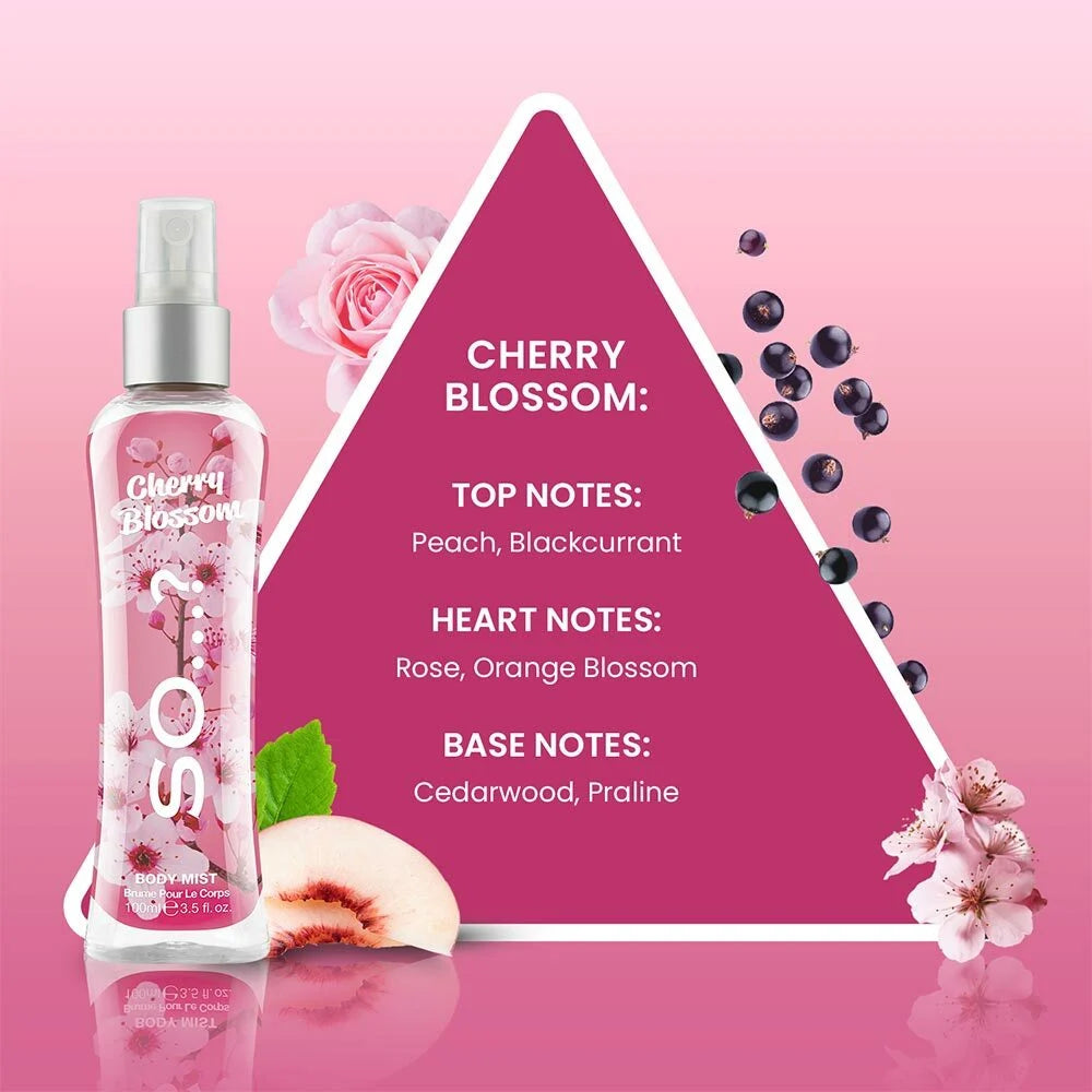 Brume Cherry blossom - Florale - Rose, pêche et cèdre - 100ml