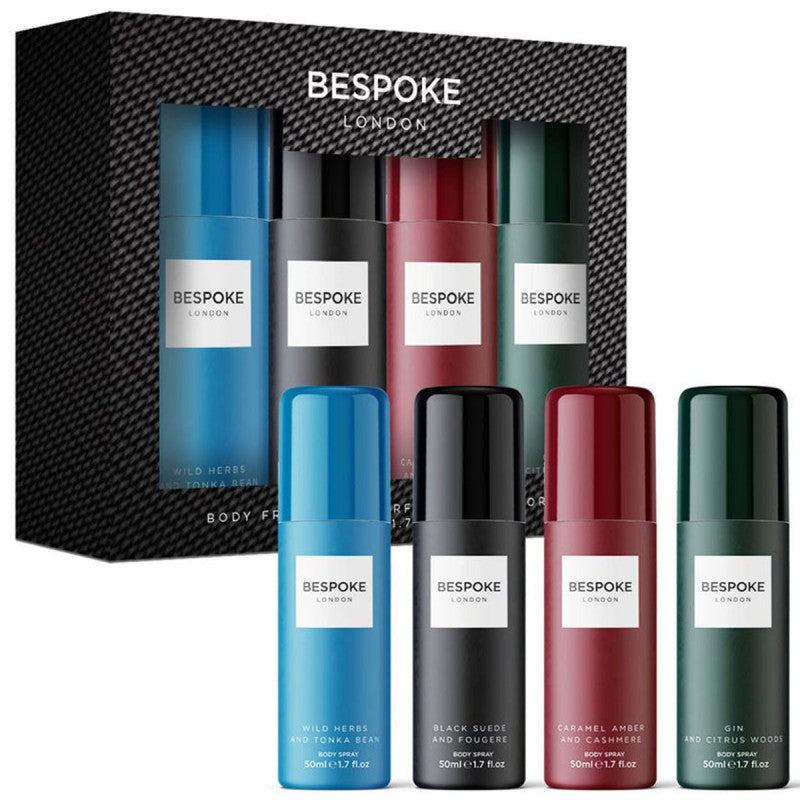 Coffret 4 mini brumes - Bespoke 50ml